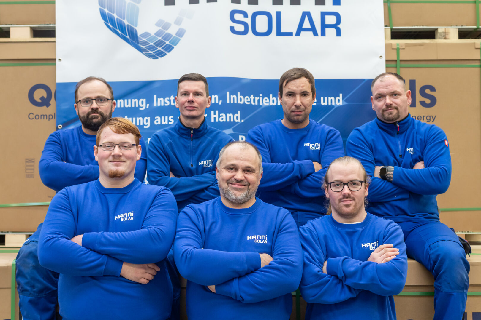 Team Anlagenreinigung und Grünflächenpflege Solarparks